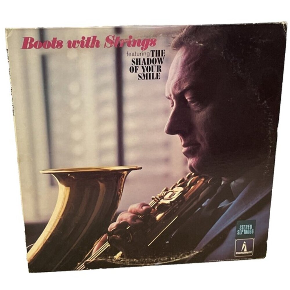 Boots Randolph Boots With Strings (Vinyl, 1966) Monument SLP 18066 VG LP Record